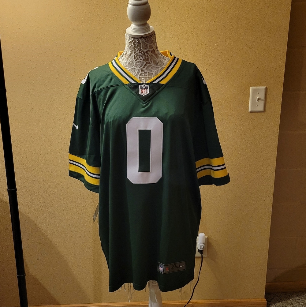 Nike Green Bay Packers Jersey Matthew Golden #0 NWT